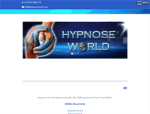 Tablet Screenshot of hypnose-world.com